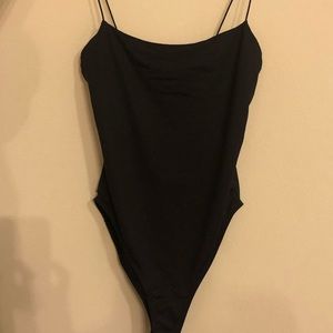 Black bodysuit (never worn)
